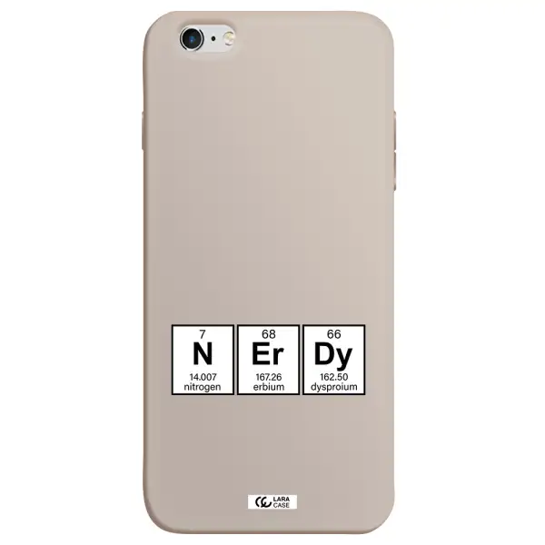 a group of periodic table symbols Apple iPhone 6 plus Silicone Stone Case
