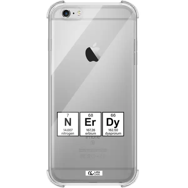 a group of periodic table symbols Apple iPhone 6 s plus Clear PC Case