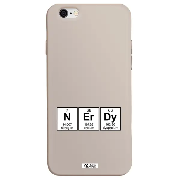 a group of periodic table symbols Apple iPhone 6 Silicone Stone Case