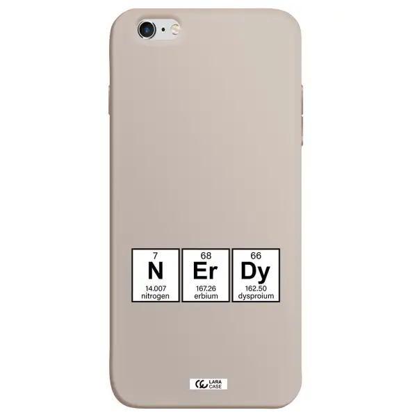 a group of periodic table symbols Apple iPhone 6S Silicone Stone Case