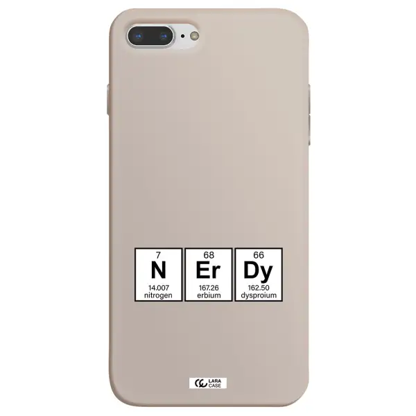 a group of periodic table symbols Apple iPhone 7 plus Silicone Stone Case