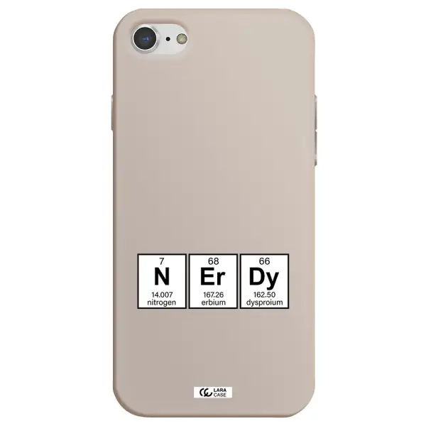 a group of periodic table symbols Apple iPhone 7 Silicone Stone Case