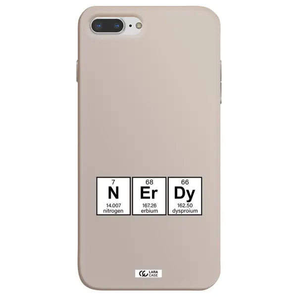 a group of periodic table symbols Apple iPhone 8 plus Silicone Stone Case