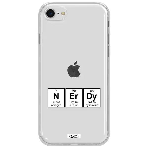A Group Of Periodic Table Symbols Apple Iphone Se 2020 Clear Tpu Case