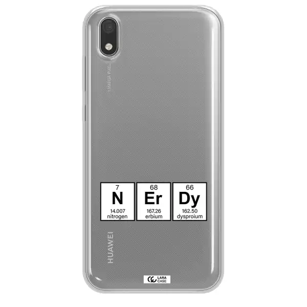 a group of periodic table symbols Huawei Honor 8S Clear TPU Case