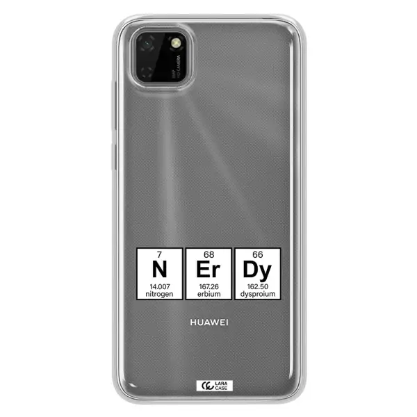 a group of periodic table symbols Huawei Honor 9S Clear TPU Case