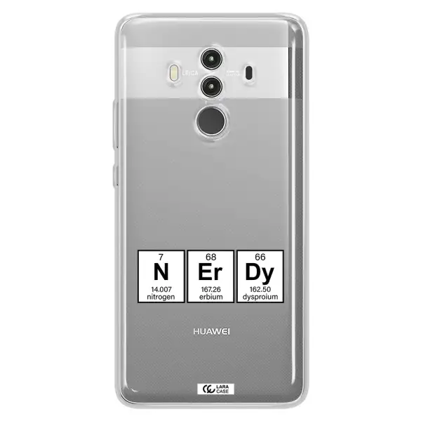 a group of periodic table symbols Huawei Mate 10 Clear TPU Case