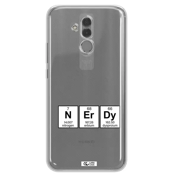 a group of periodic table symbols Huawei Mate 20 Lite Clear TPU Case