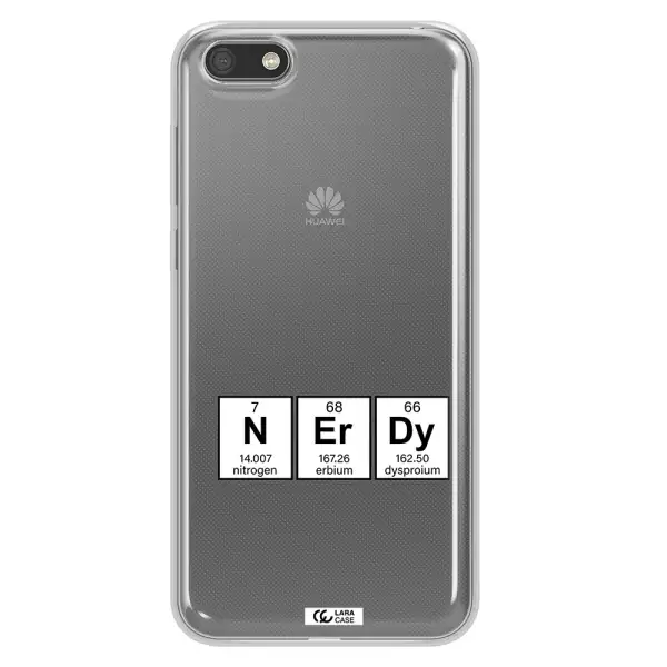 a group of periodic table symbols Huawei Y5 2018 Clear TPU Case