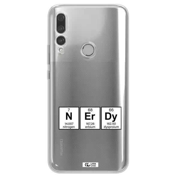 a group of periodic table symbols Huawei Y9 Prime 2019 Clear TPU Case