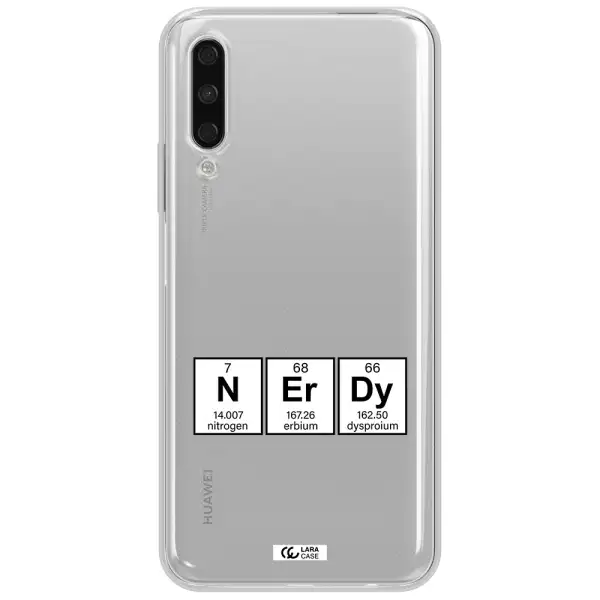A Group Of Periodic Table Symbols Huawei Y9S Clear Tpu Case