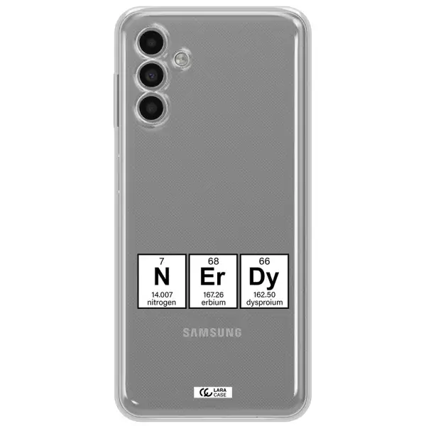 A Group Of Periodic Table Symbols Samsung A13 5G Clear Tpu Case