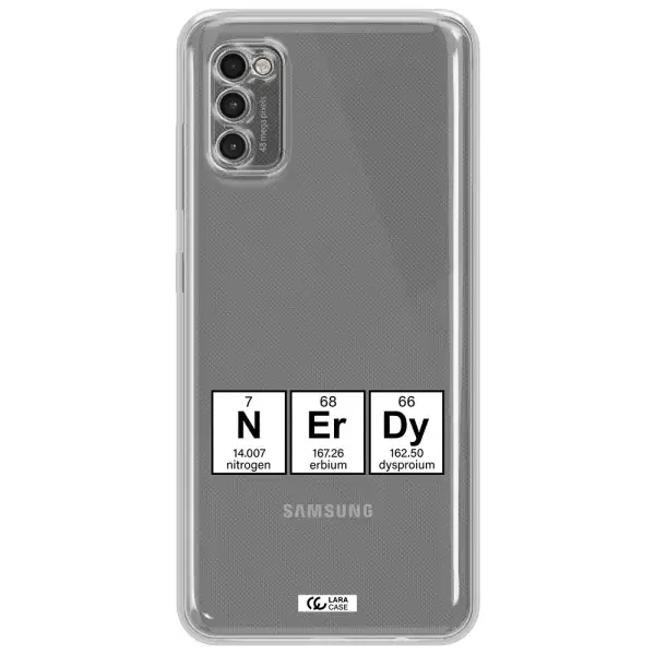 A Group Of Periodic Table Symbols Samsung A41 Clear Tpu Case