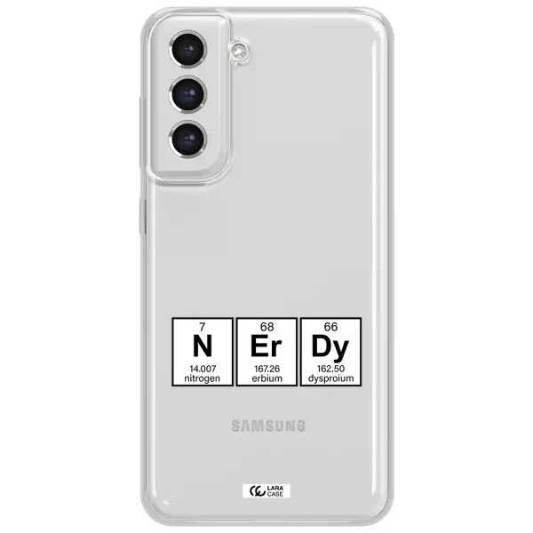 A Group Of Periodic Table Symbols Samsung S21 Fe Clear Tpu Case