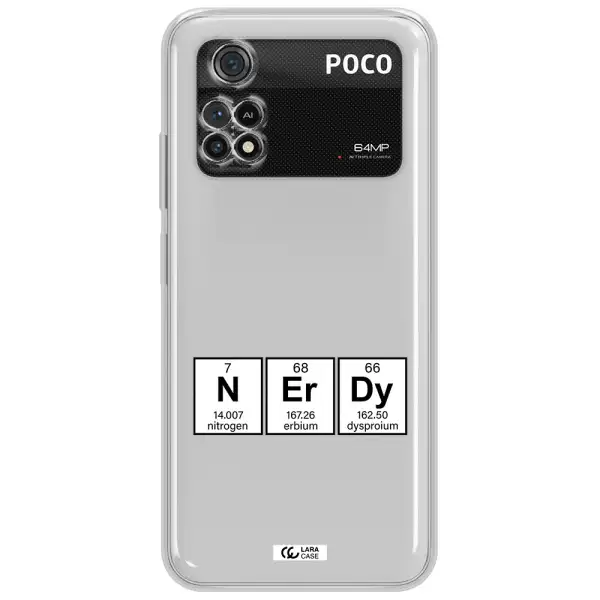 A Group Of Periodic Table Symbols Xiaomi Poco M4 Pro 4G Clear Tpu Case