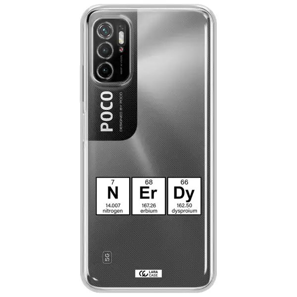 A Group Of Periodic Table Symbols Xiaomi Poco M4 Pro 5G Clear Tpu Case