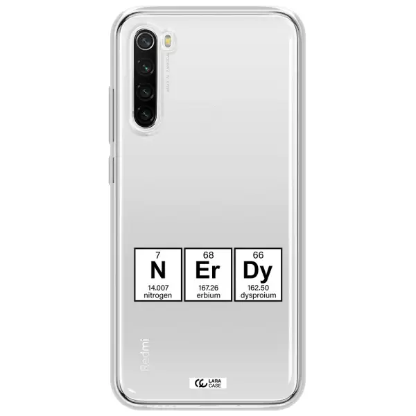 A Group Of Periodic Table Symbols Xiaomi Redmi Note 8T Clear Tpu Case