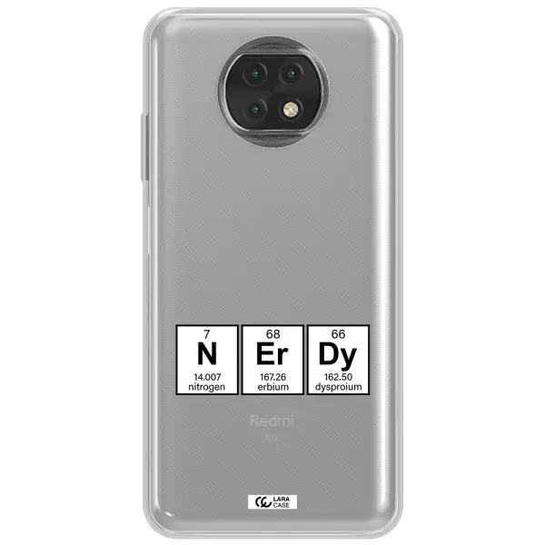 A Group Of Periodic Table Symbols Xiaomi Redmi Note 9T Clear Tpu Case