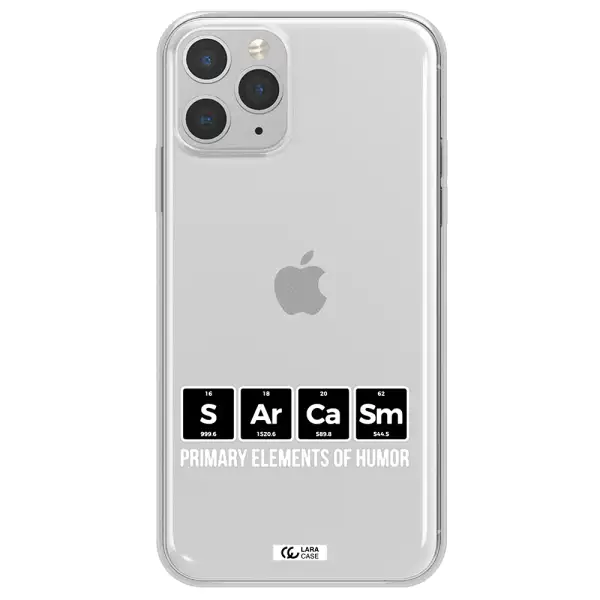 a group of black square letters with white text Apple iPhone 11 pro max Clear TPU Case