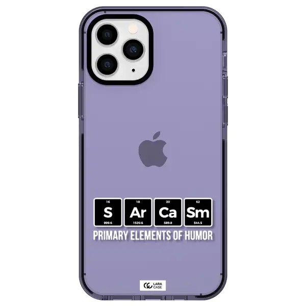 a group of black square letters with white text Apple iPhone 11 pro max impact Lilac Case