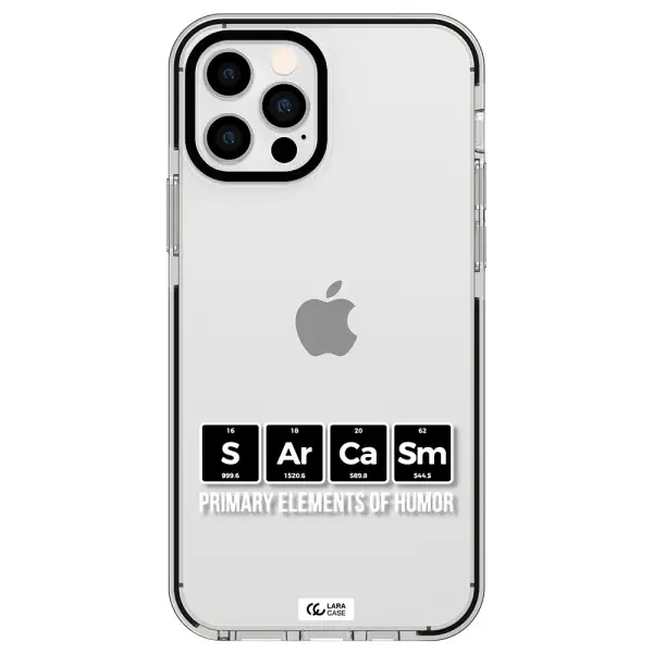 a group of black square letters with white text Apple iPhone 12 pro impact black border Case