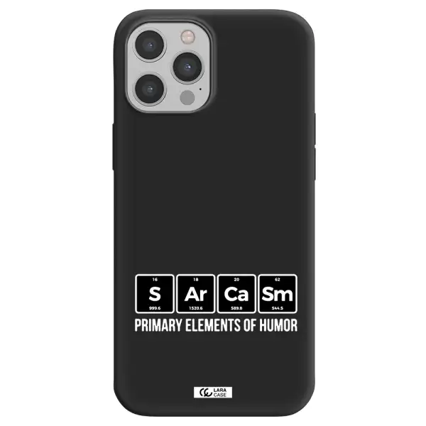 a group of black square letters with white text Apple iPhone 12 pro max Silicone black Case