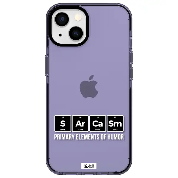 a group of black square letters with white text Apple iPhone 13 impact Lilac Case