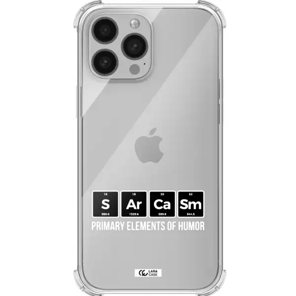 a group of black square letters with white text Apple iPhone 13 Pro Max Clear PC Case