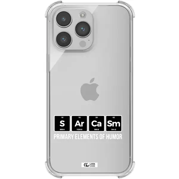 a group of black square letters with white text Apple iPhone 14 pro Clear PC Case