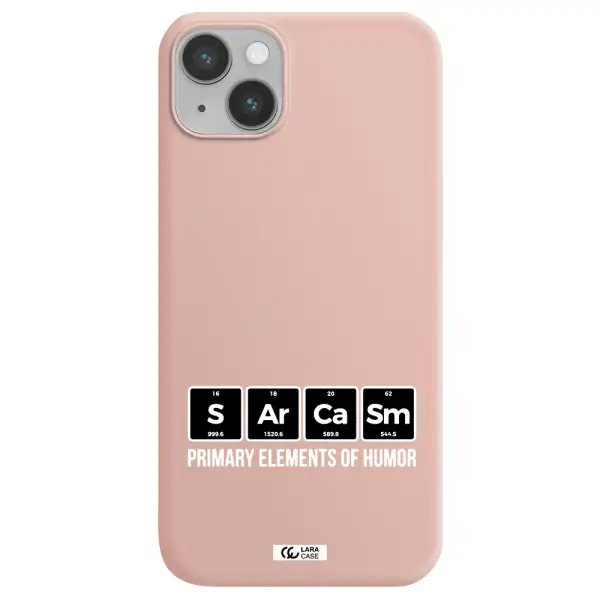 a group of black square letters with white text Apple iPhone 14 Silicone pastel pink Case