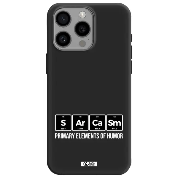 a group of black square letters with white text Apple Iphone 15 Pro max Silicone black Case