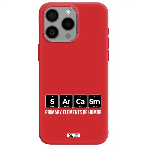 A Group Of Black Square Letters With White Text Apple Iphone 15 Pro Max Silicone Imperial Red Case
