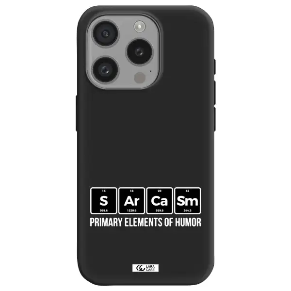 A Group Of Black Square Letters With White Text Apple Iphone 15 Pro Silicone Black Case