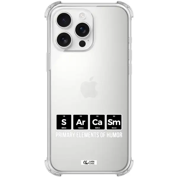 A Group Of Black Square Letters With White Text Apple Iphone 16 Pro Max Clear Pc Case