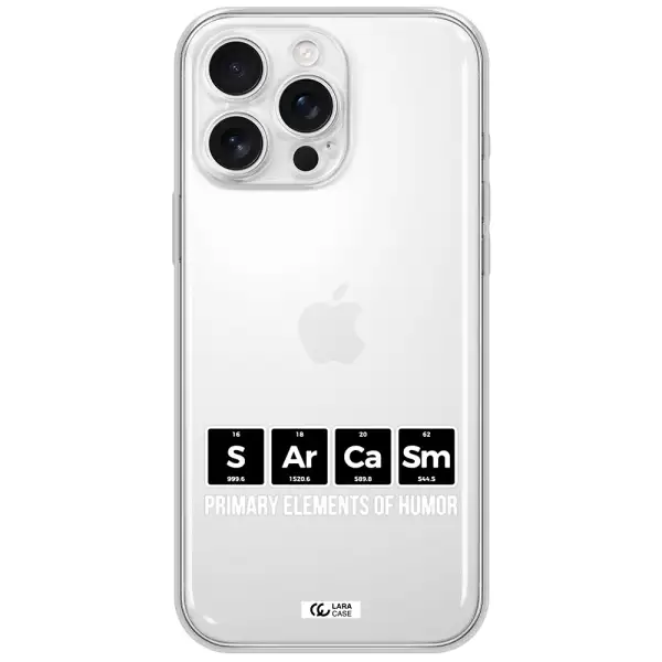 A Group Of Black Square Letters With White Text Apple Iphone 16 Pro Max Clear Tpu Case