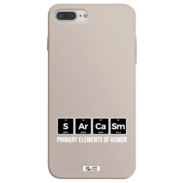 a group of black square letters with white text Apple iPhone 8 plus Silicone Stone Case