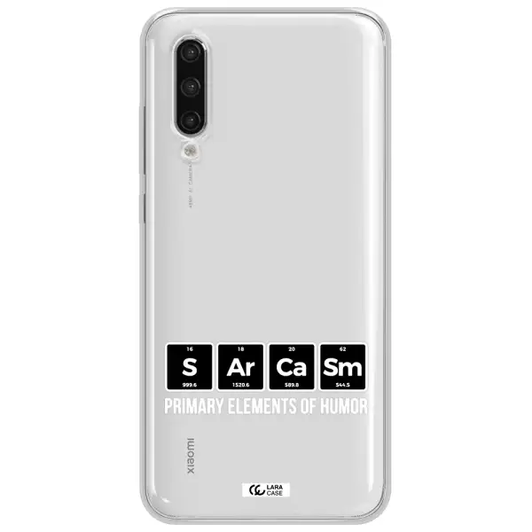 A Group Of Black Square Letters With White Text Xiaomi Mi 9 Lite Clear Tpu Case