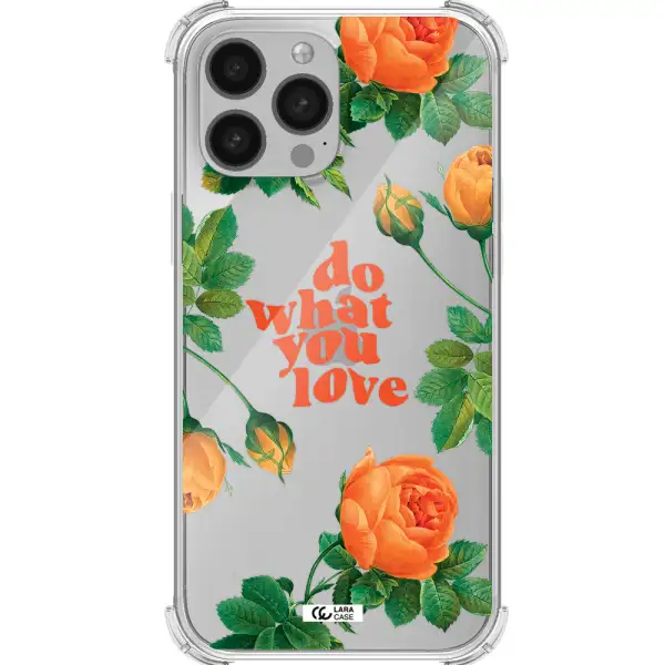 a close up of flowers Apple iPhone 13 Pro Max Clear PC Case