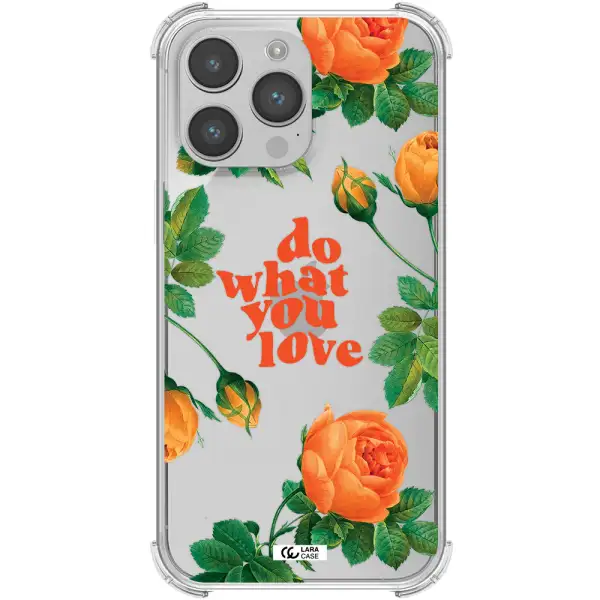 a close up of flowers Apple iPhone 14 pro Clear PC Case