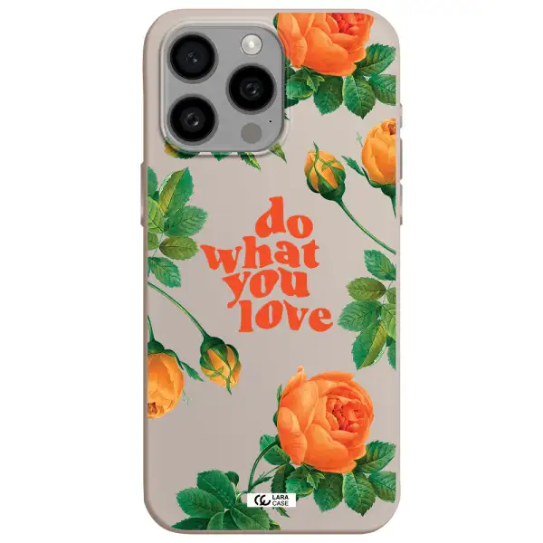 a close up of flowers Apple Iphone 15 Pro max Silicone Stone Case