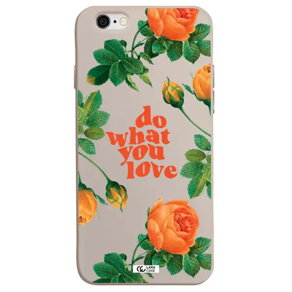 a close up of flowers Apple iPhone 6 Silicone Stone Case