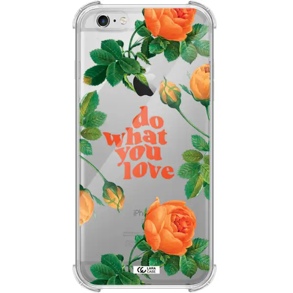 a close up of flowers Apple iPhone 6S Clear PC Case