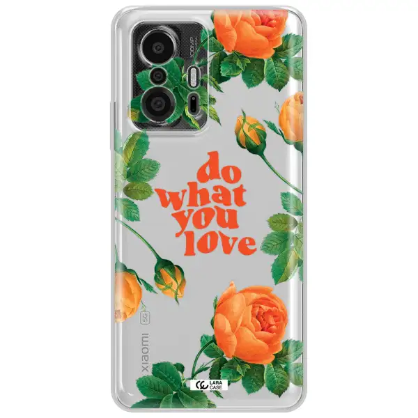 A Close Up Of Flowers Xiaomi 11T Pro Clear Tpu Case