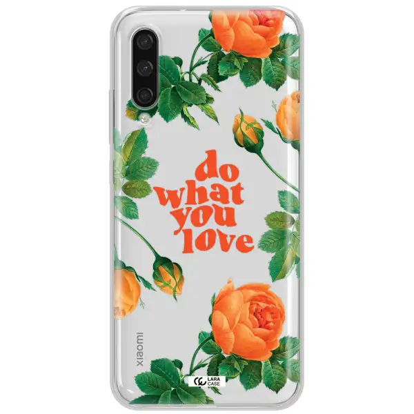 A Close Up Of Flowers Xiaomi Mi A3 Clear Tpu Case