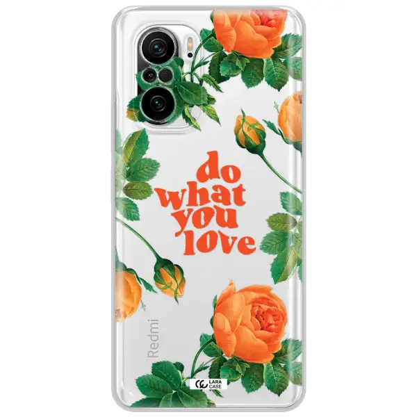 A Close Up Of Flowers Xiaomi Poco F3 Clear Tpu Case