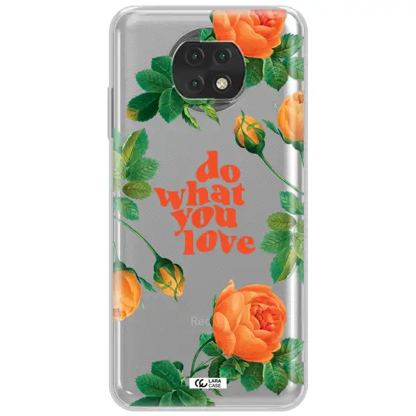 A Close Up Of Flowers Xiaomi Redmi Note 9T Clear Tpu Case