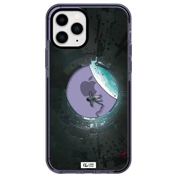 a astronaut in a space station Apple iPhone 11 pro impact Lilac Case