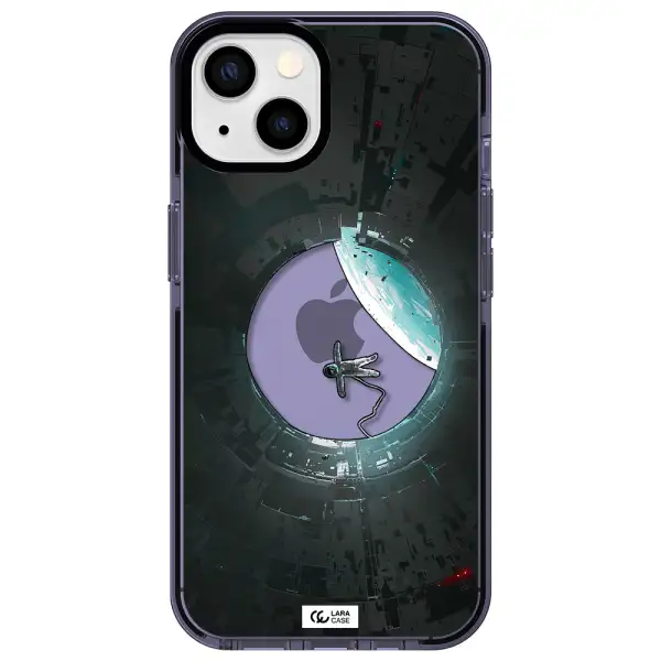 a astronaut in a space station Apple iPhone 13 impact Lilac Case