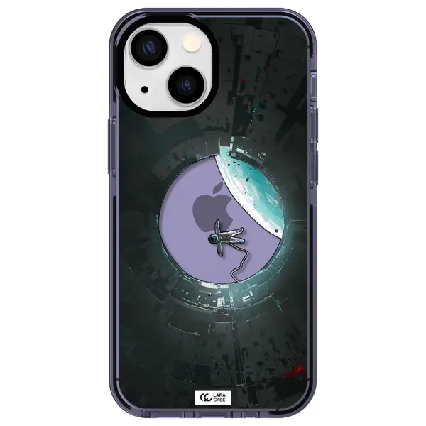 a astronaut in a space station Apple iPhone 13 mini impact Lilac Case