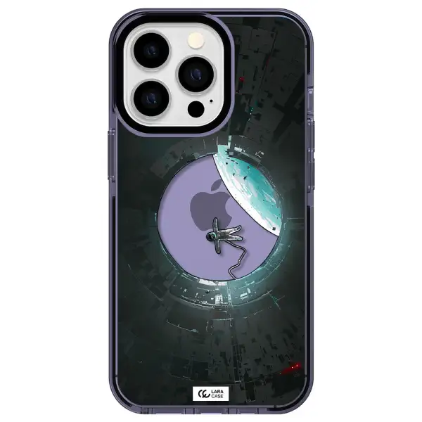 a astronaut in a space station Apple iPhone 13 Pro impact Lilac Case